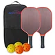 graphite pickleball paddle set
